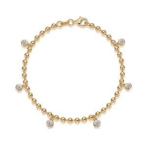 Moisssanite Rings Bracelet